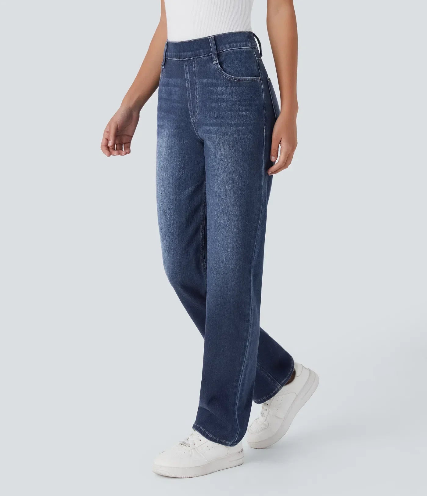 Olivia | Pantalon taille haute stretch et confortable