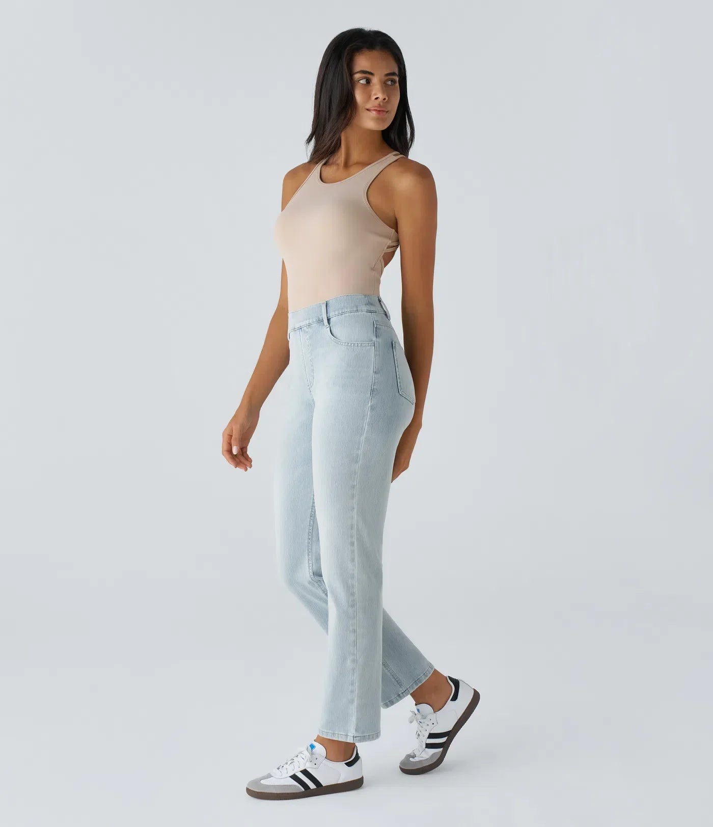 Olivia | Pantalon taille haute stretch et confortable