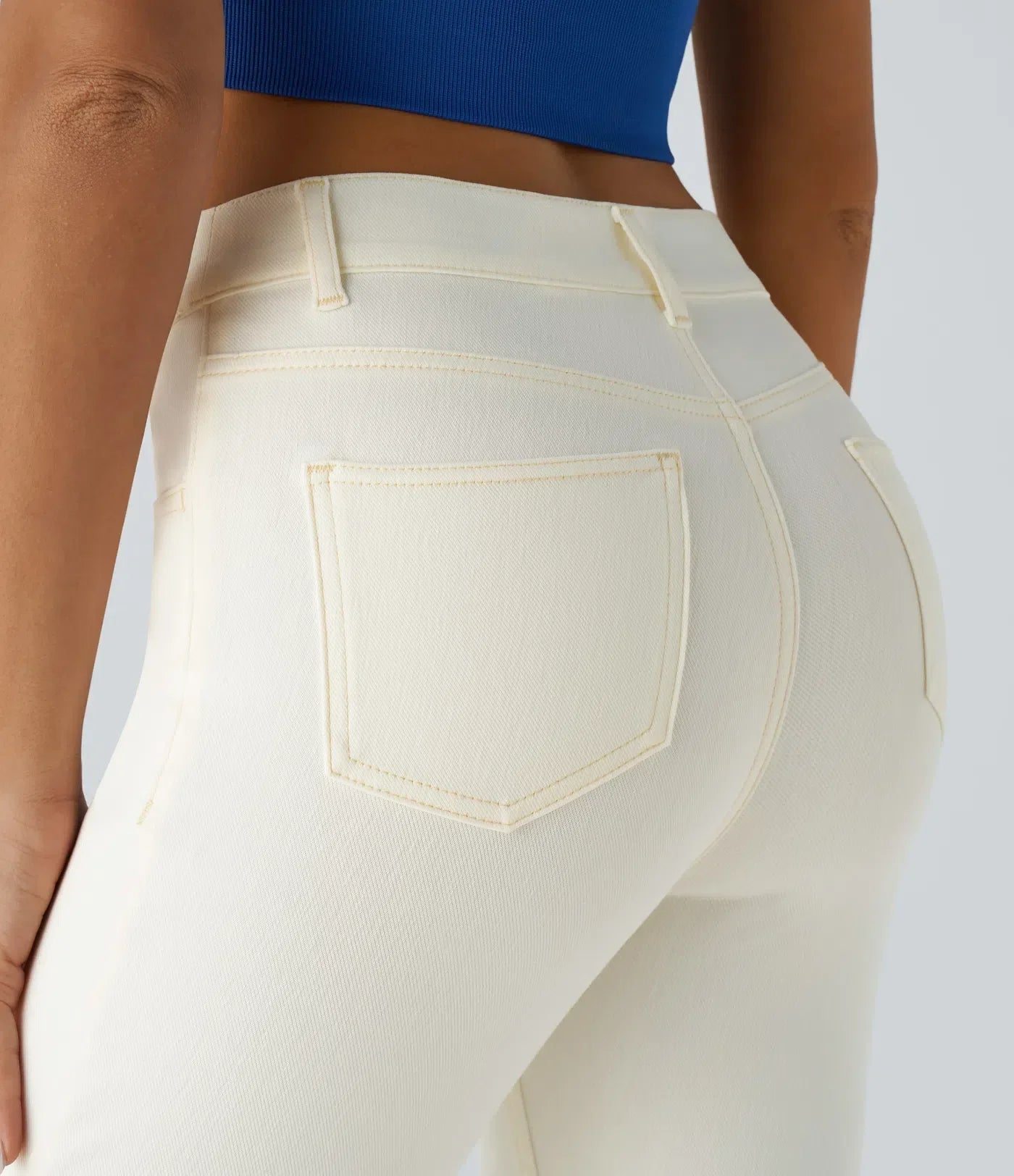 Olivia | Pantalon taille haute stretch et confortable