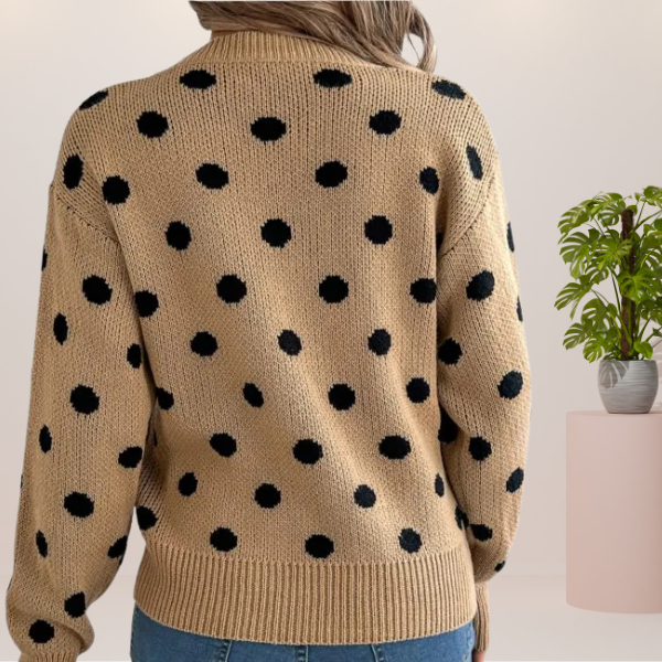 Dupont™ - Pull Tricoté à Pois