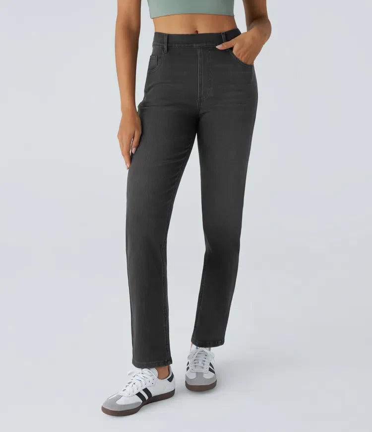 Olivia | Pantalon taille haute stretch et confortable