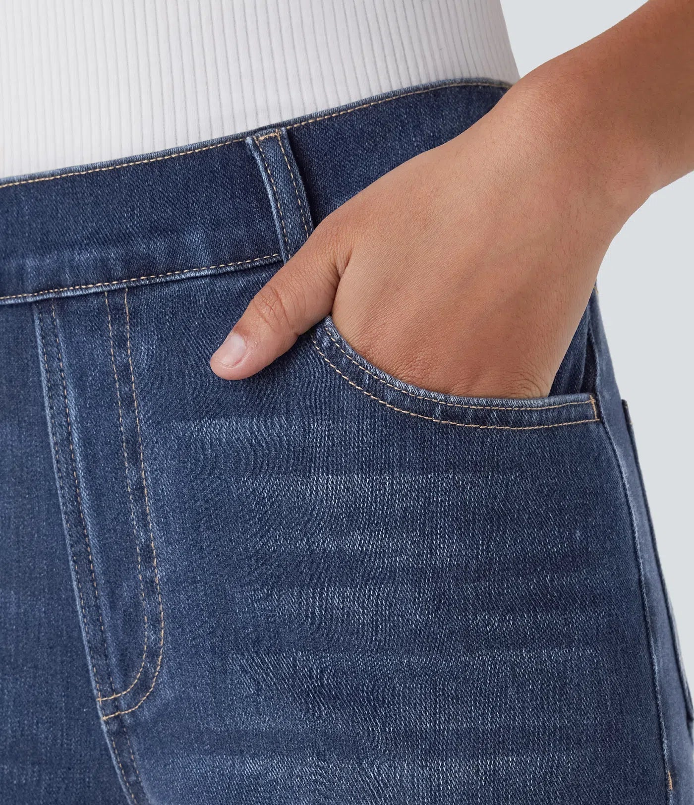 Olivia | Pantalon taille haute stretch et confortable