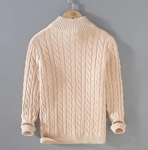 | Pull à demi-zip