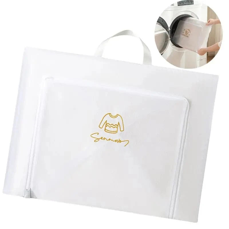 sac à linge de luxe : protection pour pulls et vêtements délicats