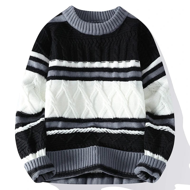 David Pull Chaud en Laine pour Hommes - Confort et Style