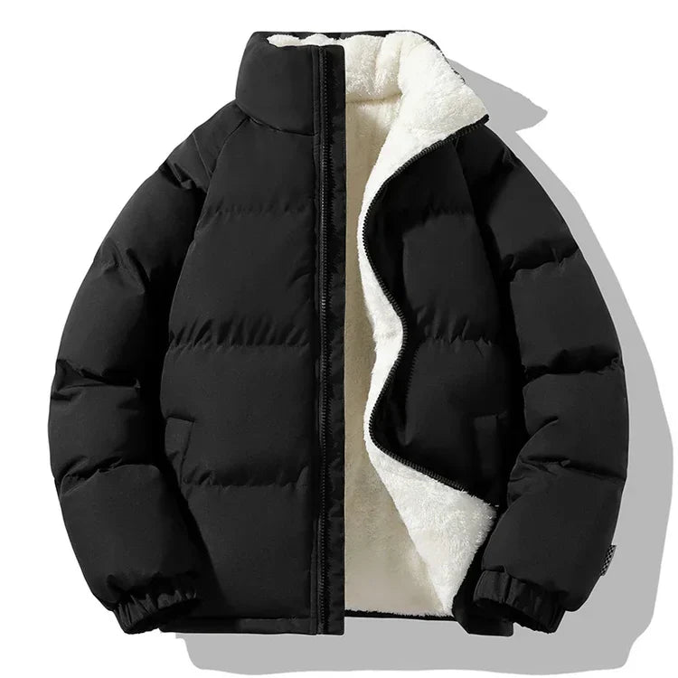 Veste d'hiver en mélange de laine haut de gamme