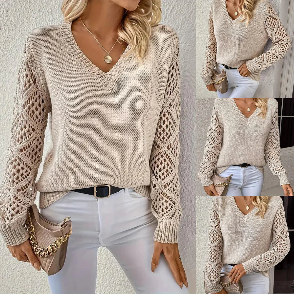 ( 1+1 GRATUIT ) PlutusMode ™ | Adèle Pull en Maille Douce