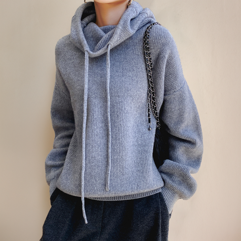 Isabelle | Pull à col roulé en laine mérinos