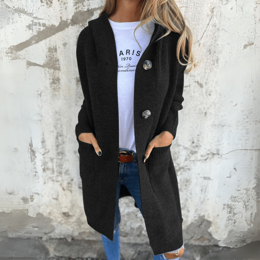 Lorène | Long cardigan élégant pour dames