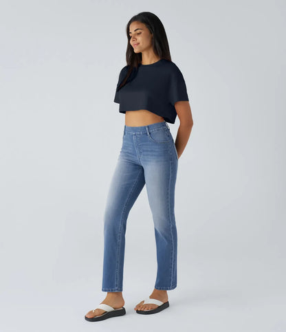 Olivia | Pantalon taille haute stretch et confortable