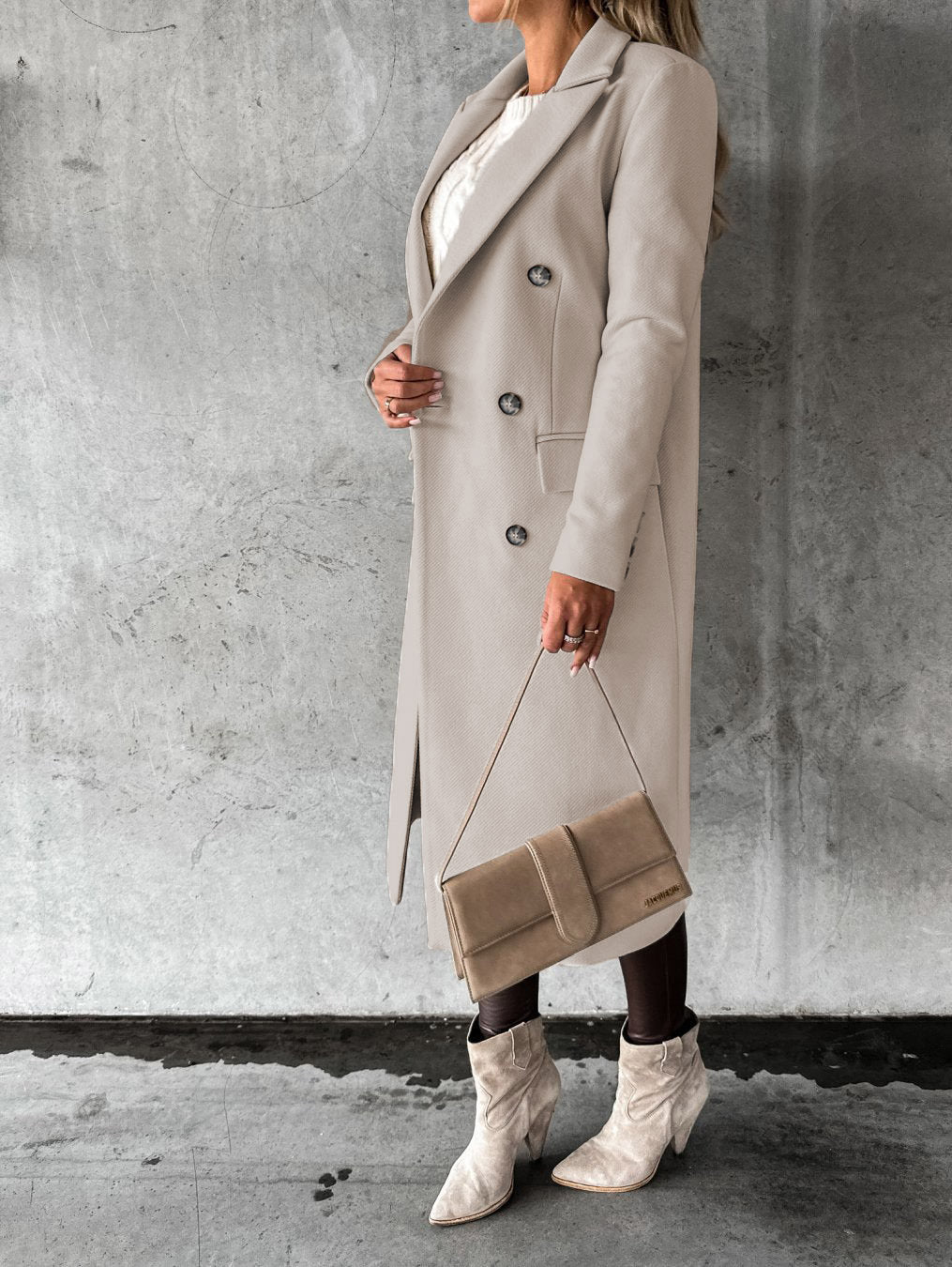 Manteau d'hiver femme  coupe ajustée