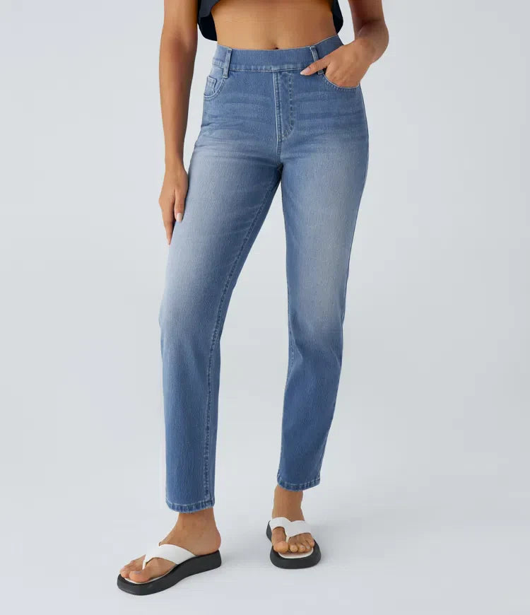 Olivia | Pantalon taille haute stretch et confortable
