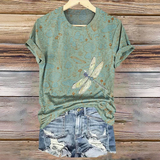 T-shirt imprimé vintage sur la diffamation