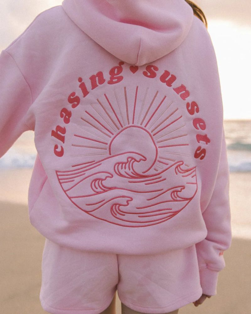 CHASING SUNSETS - SWEAT À CAPUCHE STYLÉ
