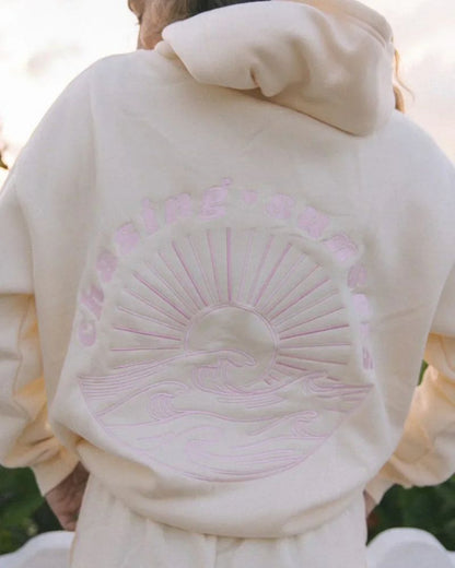 CHASING SUNSETS - SWEAT À CAPUCHE STYLÉ