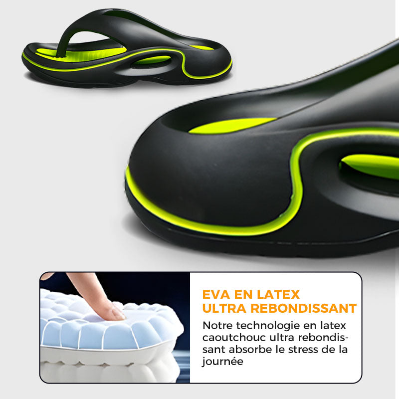 Tongs Confortables d'Été avec Semelles Épaisses （🔥Achetez 2 pièces et bénéficiez de la livraison gratuite🔥）
