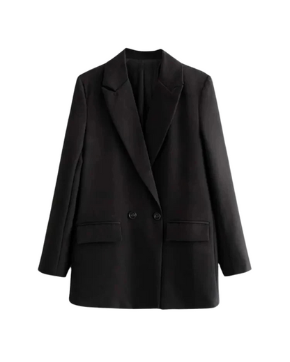 Ella – Blazer à double boutonnage