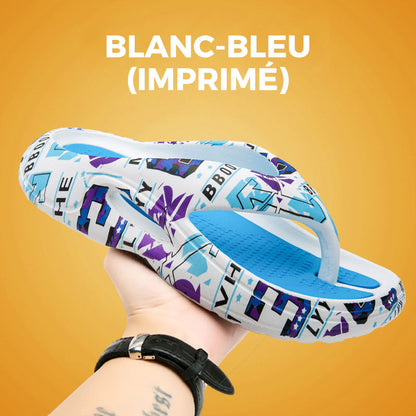 Tongs Confortables d'Été avec Semelles Épaisses （🔥Achetez 2 pièces et bénéficiez de la livraison gratuite🔥）
