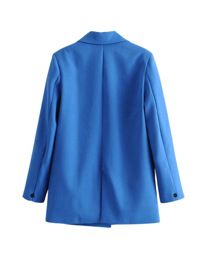 Ella – Blazer à double boutonnage