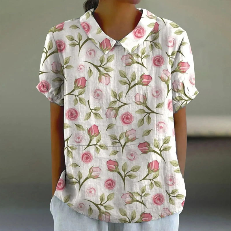 Marry | Blouse décontractée à imprimé floral