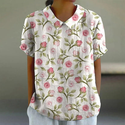 Marry | Blouse décontractée à imprimé floral