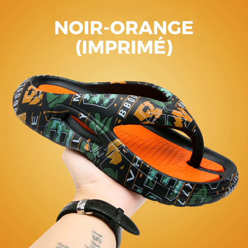Tongs Confortables d'Été avec Semelles Épaisses （🔥Achetez 2 pièces et bénéficiez de la livraison gratuite🔥）
