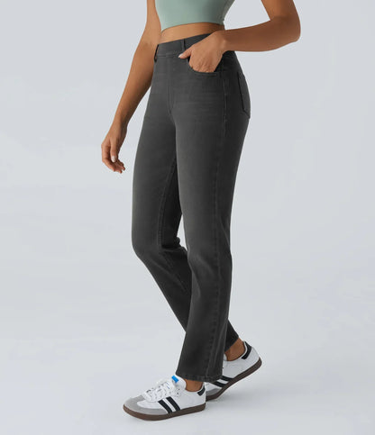 Olivia | Pantalon taille haute stretch et confortable