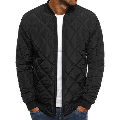 Dale | Veste en coton avec motif en losange