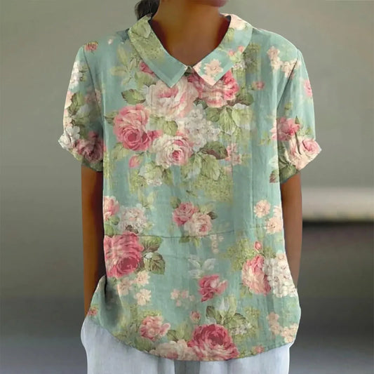 Marry | Blouse décontractée à imprimé floral
