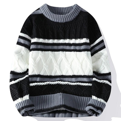 David Pull Chaud en Laine pour Hommes - Confort et Style