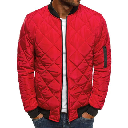 Dale | Veste en coton avec motif en losange