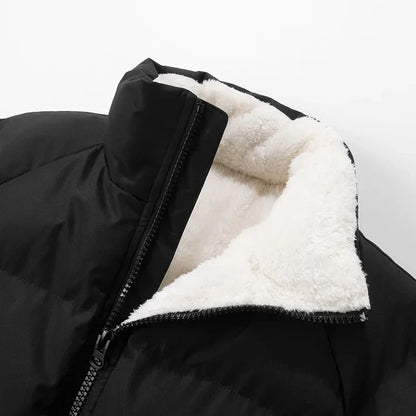 Veste d'hiver en mélange de laine haut de gamme