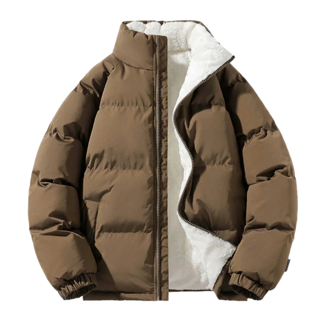 Veste d'hiver en mélange de laine haut de gamme