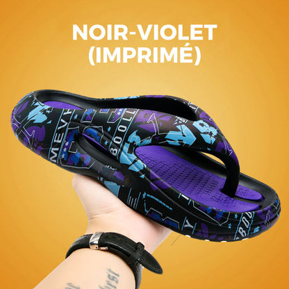 Tongs Confortables d'Été avec Semelles Épaisses （🔥Achetez 2 pièces et bénéficiez de la livraison gratuite🔥）