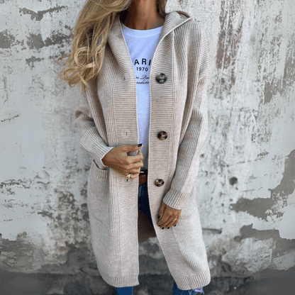 Lorène | Long cardigan élégant pour dames