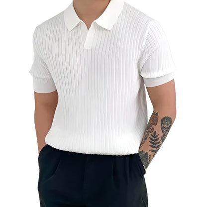 Florence™ | Polo en coton côtelé - Coupe douce, élégante et confortable