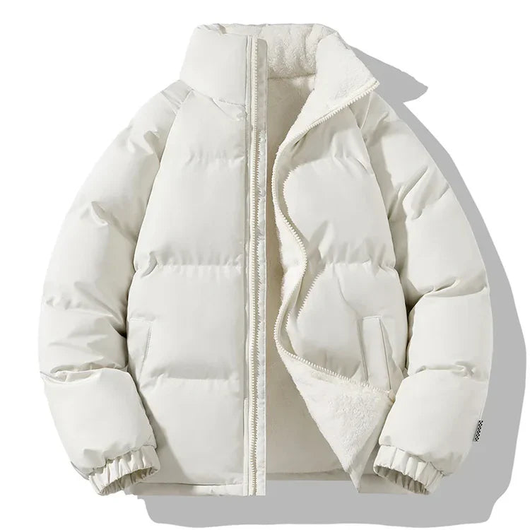 Veste d'hiver en mélange de laine haut de gamme